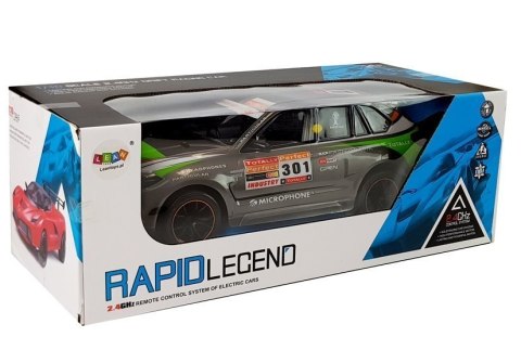 Auto Sportowe Zdalnie Sterowane RC 1:10 2.4G Szare Auto Sportowe Zdalnie Sterowane RC 1:10 2.4G Szare