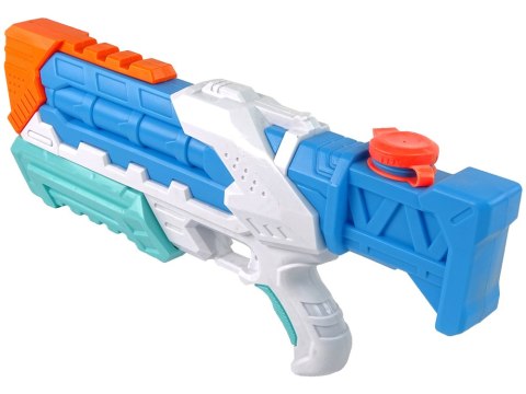 Pistolet Na Wodę 820 ml Niebiesko- Biały Zielono- Granatowy Pistolet Na Wodę 820 ml Niebiesko- Biały Zielono- Granatowy
