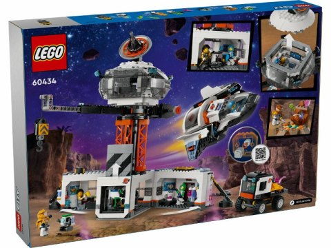 Klocki LEGO CITY Stacja Kosmiczna 1422 Elementy 60434 Klocki LEGO CITY Stacja Kosmiczna 1422 Elementy 60434