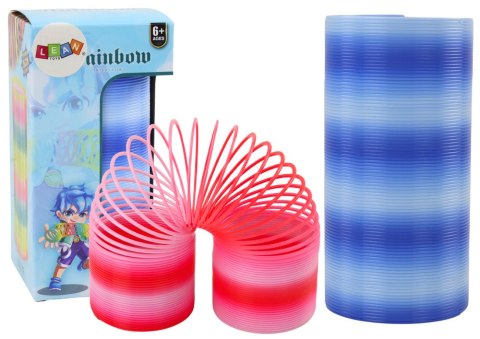 Magiczna Sprężyna Odstresowująca Niebieska Różowa 15 CM Magiczna Sprężyna Odstresowująca Niebieska Różowa 15 CM