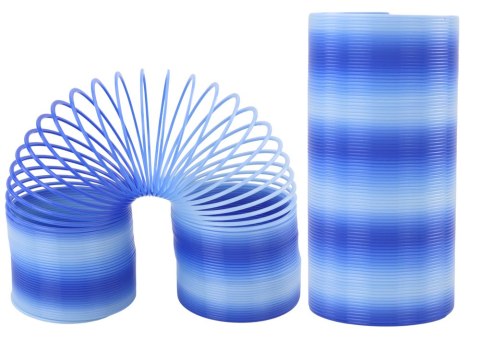 Magiczna Sprężyna Odstresowująca Niebieska Różowa 15 CM Magiczna Sprężyna Odstresowująca Niebieska Różowa 15 CM