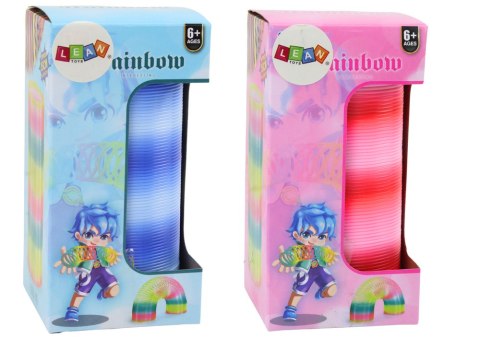Magiczna Sprężyna Odstresowująca Niebieska Różowa 15 CM Magiczna Sprężyna Odstresowująca Niebieska Różowa 15 CM