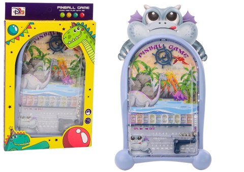Gra Zręcznościowa Pinball Dinozaury Smok Stojak Niebieski Gra Zręcznościowa Pinball Dinozaury Smok Stojak Niebieski