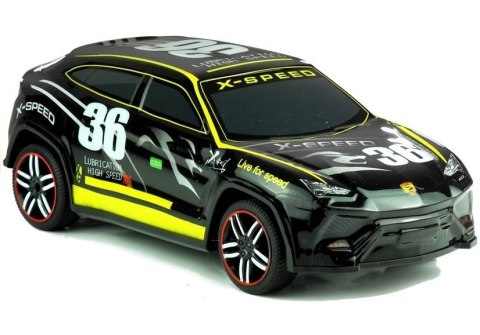 Auto Zdalnie Sterowane Sportowe Pilot R/C Czarne Auto Zdalnie Sterowane Sportowe Pilot R/C Czarne