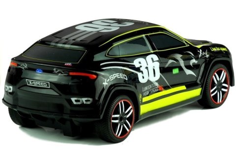 Auto Zdalnie Sterowane Sportowe Pilot R/C Czarne Auto Zdalnie Sterowane Sportowe Pilot R/C Czarne