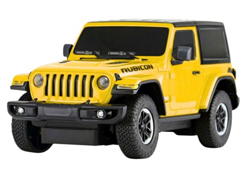 Auto R/C 1:24 Zdalnie Sterowany JEEP Wrangler JL Rubicon Żółty Auto R/C 1:24 Zdalnie Sterowany JEEP Wrangler JL Rubicon Żółty