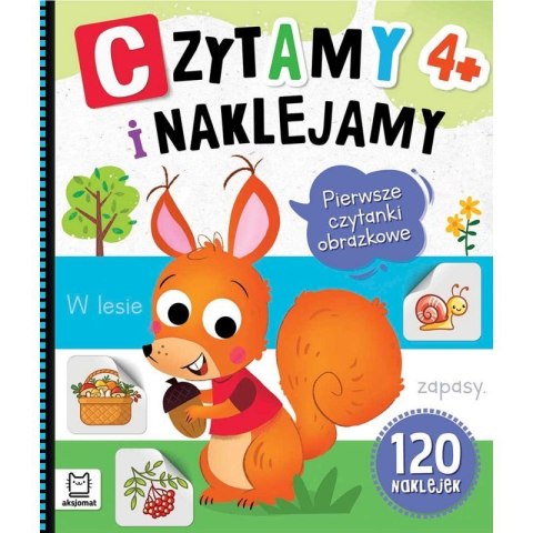 Czytamy i naklejamy 4+ Czytamy i naklejamy 4+