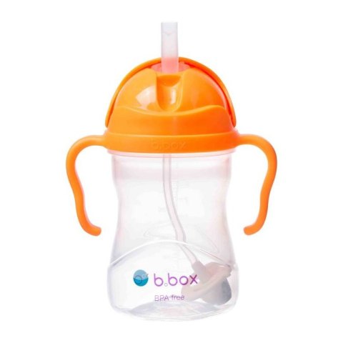 Bidon ze słomką 240ml pomar. Bidon ze słomką 240ml pomar.