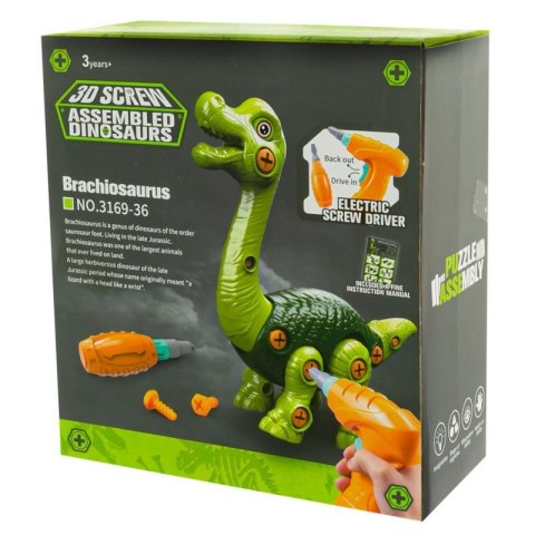 Zabawka brachiozaur do skręcania Zabawka brachiozaur do skręcania