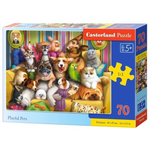 Puzzle 70 playful pets Puzzle 70 playful pets