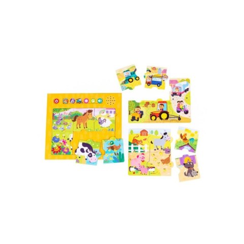Puzzle dźwięki wokół wieś Puzzle dźwięki wokół wieś